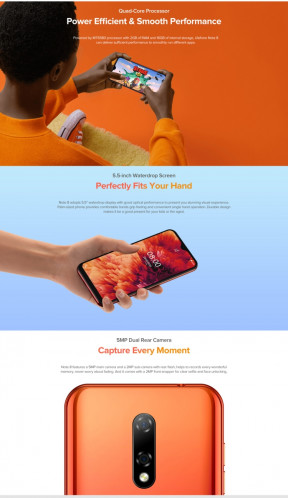 [Entrepôt HK] Ulefone Note 8, 2 Go + 16 Go, Deux caméras arrière, identification de visage, 5,5 pouces Android 10,0 GO MKT6580 Quad-core jusqu'à 1,3 GHz, réseau: 3G, double SIM (vert) SU494G1210-017